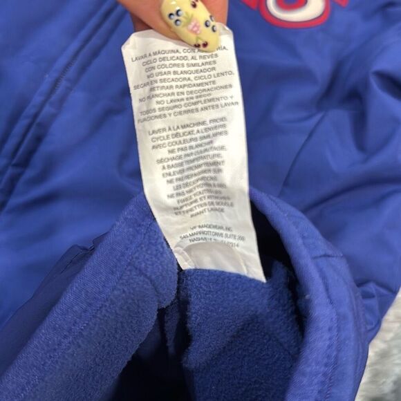 Texas Rangers MLB Jacket Women’s SZ S Authentic Majestic Full Zip Therma Base Bl - Picture 7 of 11